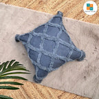 Cotton Tufted Cushion Cover, 40cm X 40cm (16" X 16")