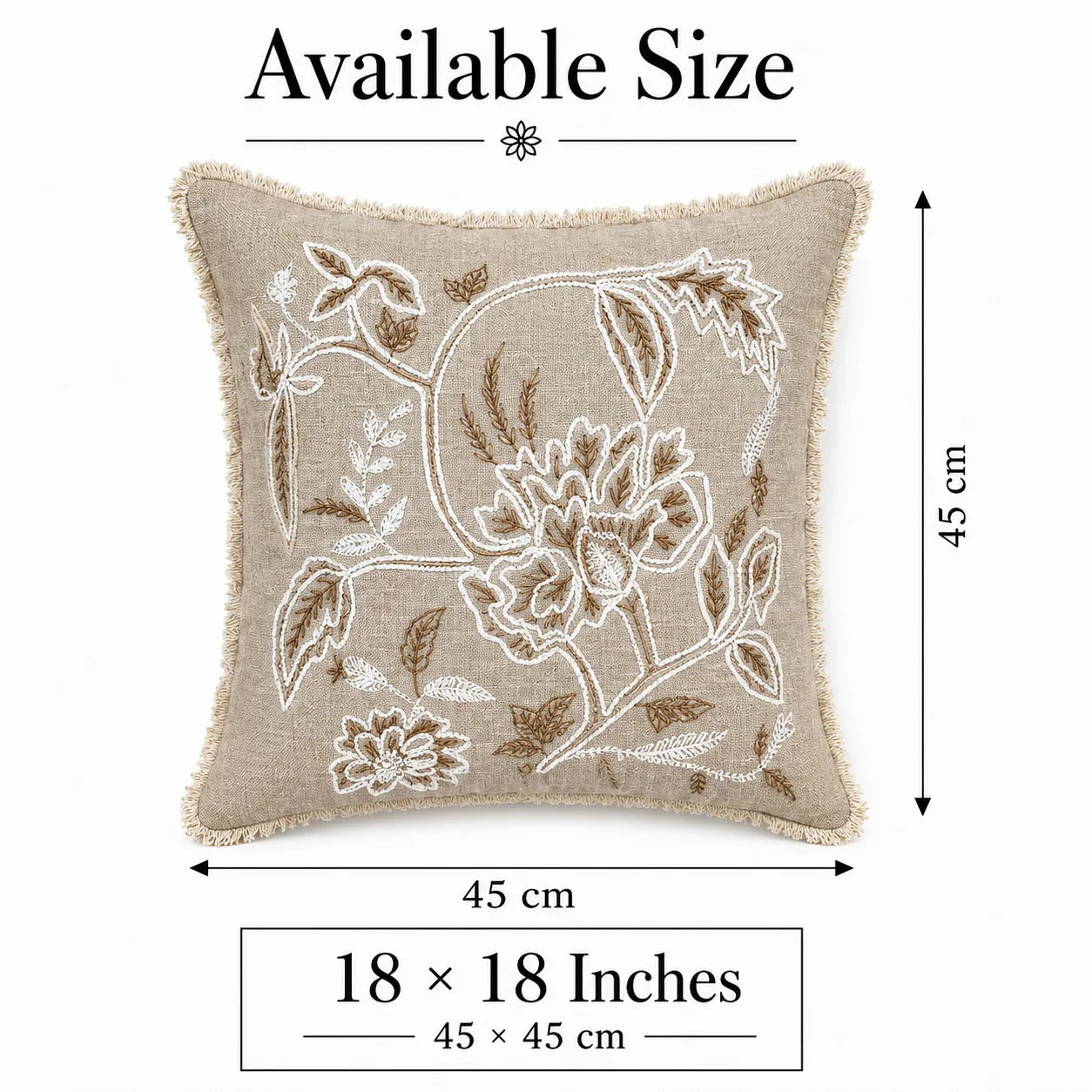 Earthy Luxe Premium Cushion Cover