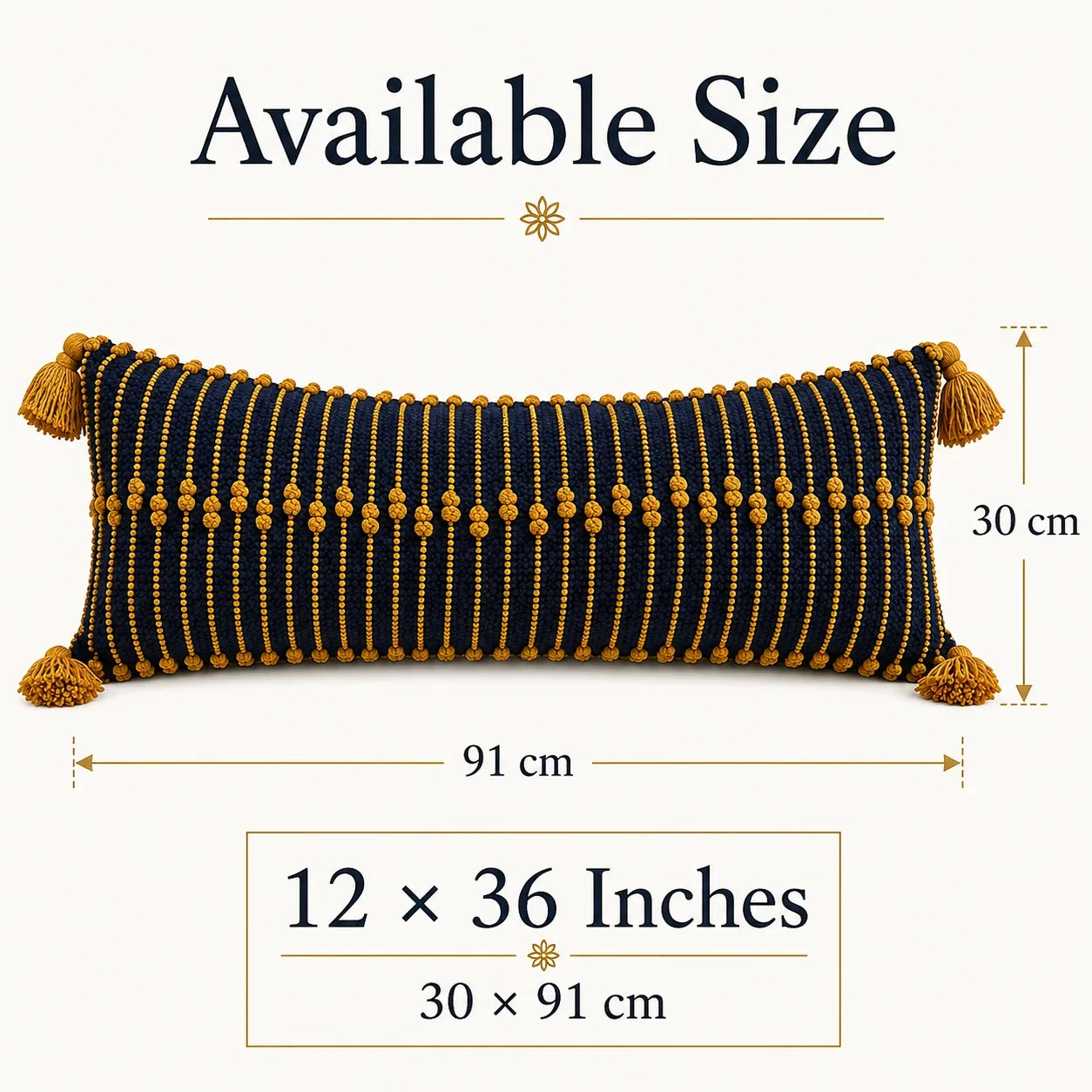 Bhemian Cotton Lumbar Covers 12x36