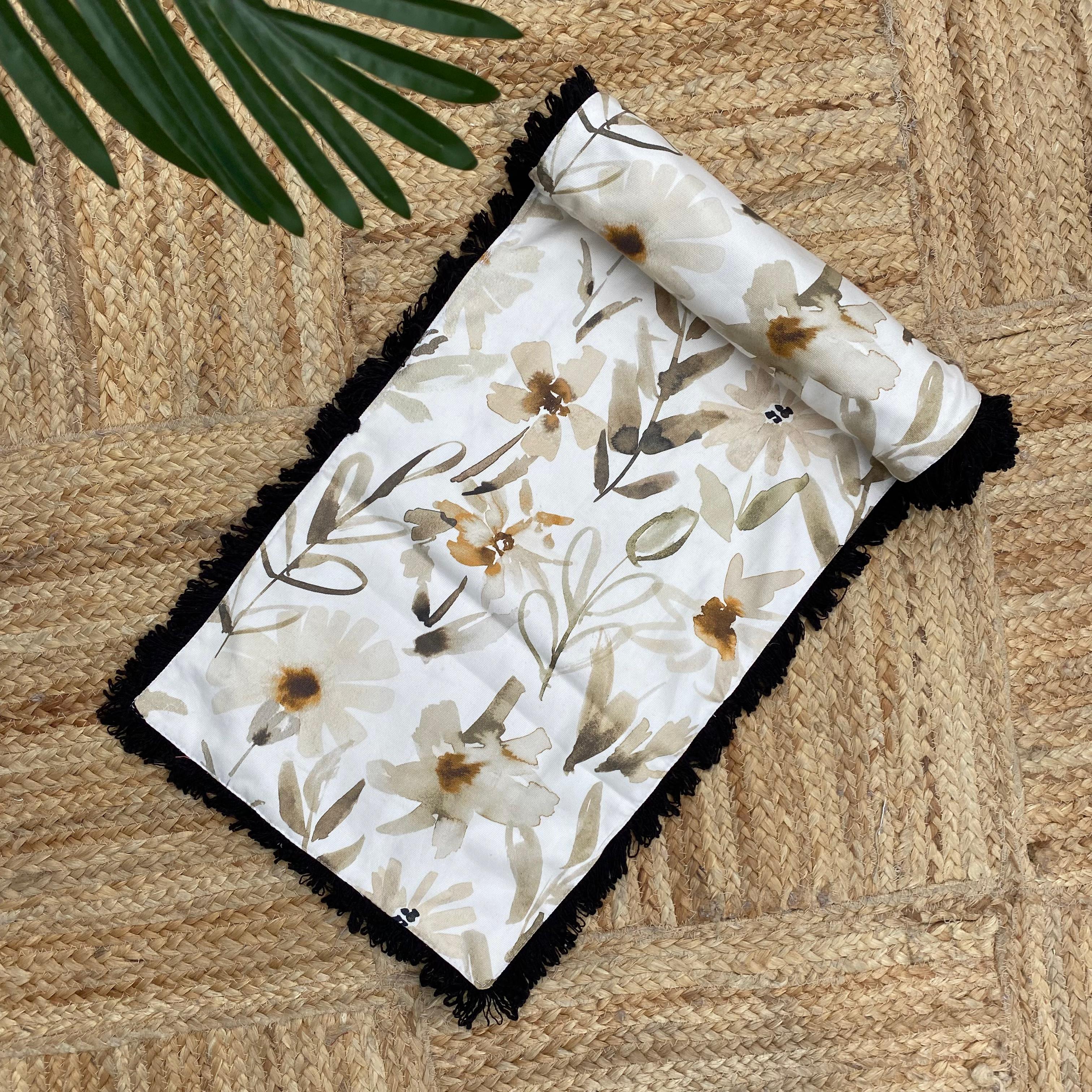 Cotton Printed Table Runner, Size:30cm x 182cm (12" x 72")