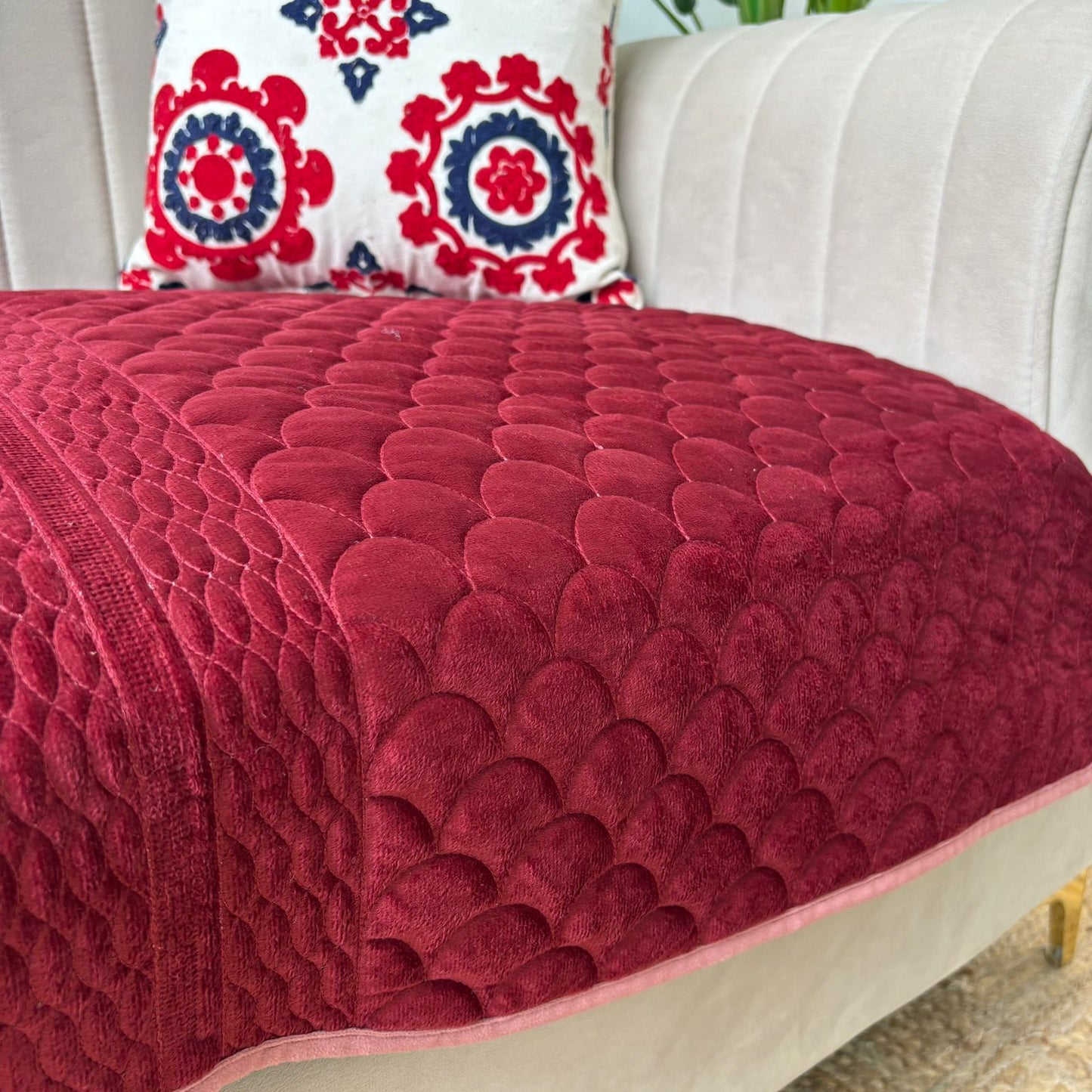 Readymade Reversible sofa cover