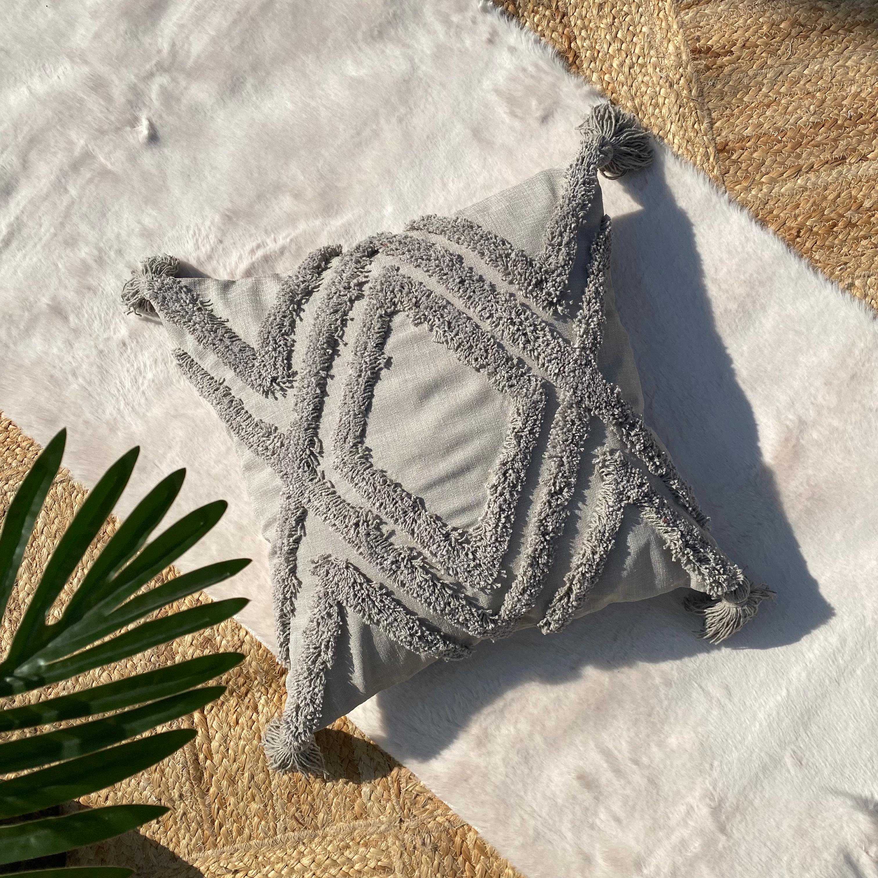 Tufted Cushion Cover, 40cm X 40cm (16" X 16")
