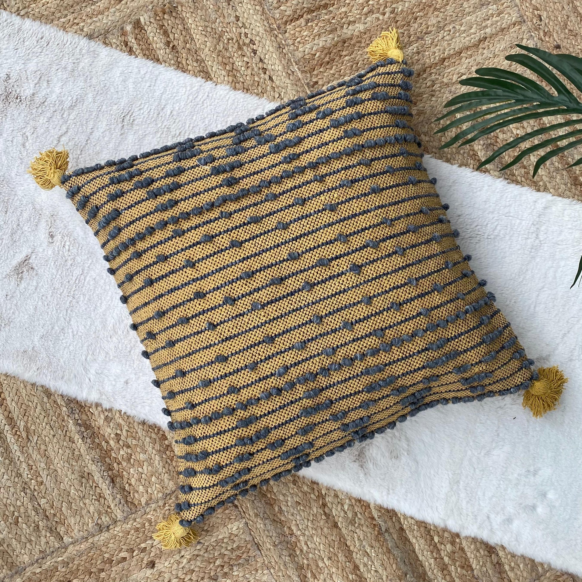 Boho Cushion Cover, 60cm X 60cm (24" X 24")