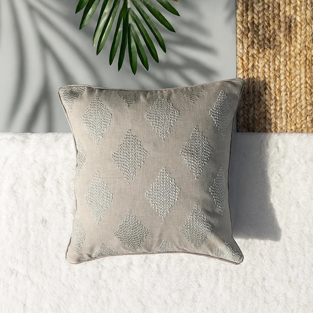 Embroidered Cushion Cover