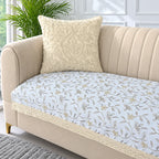 Anti-Skid Embroidery Cotton Sofa Cover