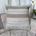 Export House Cotton Boho Cushion Cover -  Size:60cm X 60cm (24" X 24")