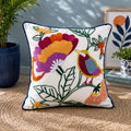 The Painted Perch - Premium Embroidered Cushion Cover