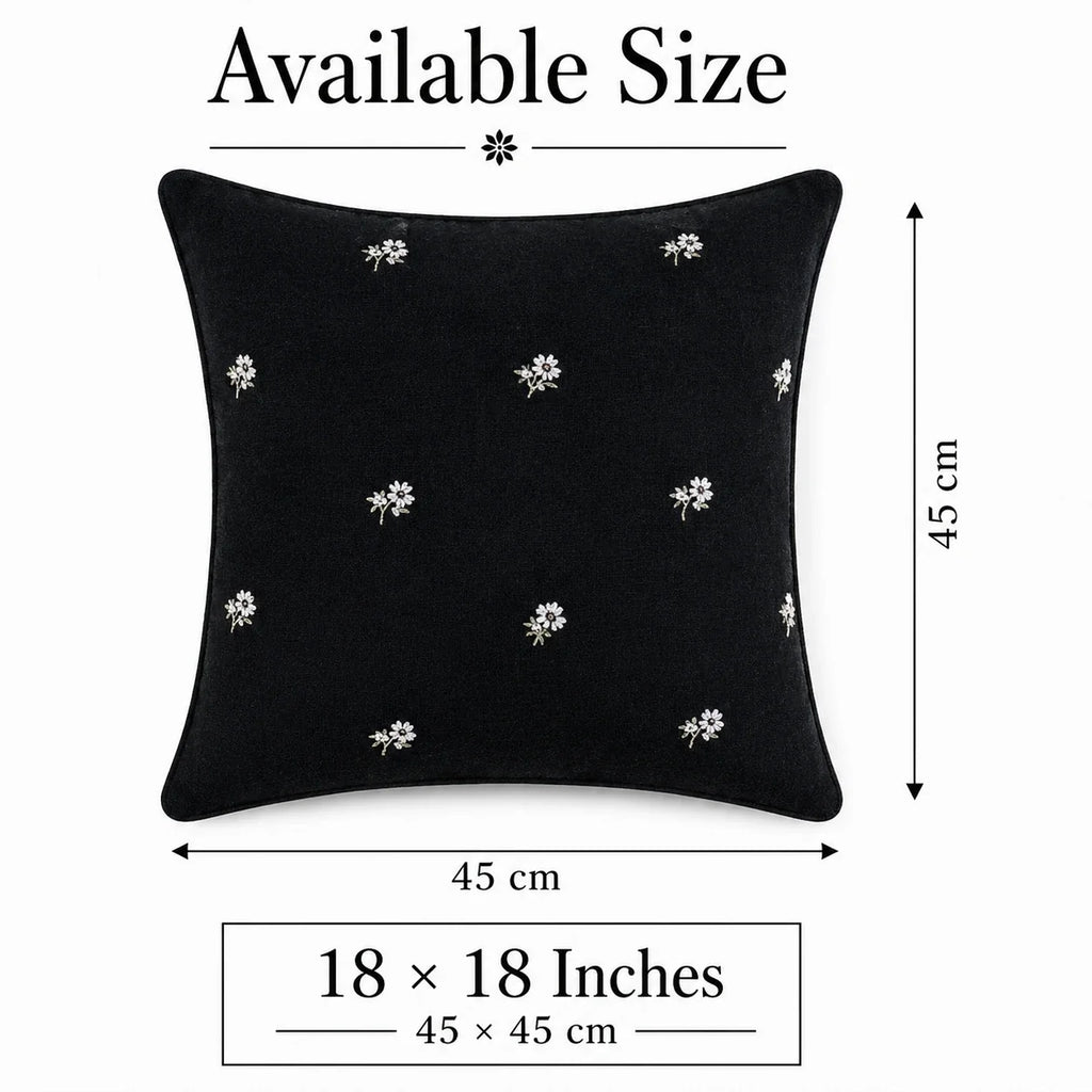 Embroidery Cushion Covers (18x 18")