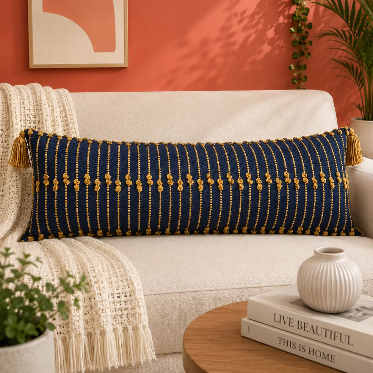 Bhemian Cotton Lumbar Covers 12x36