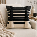 Midnight fringe - Premium Cushion Covers