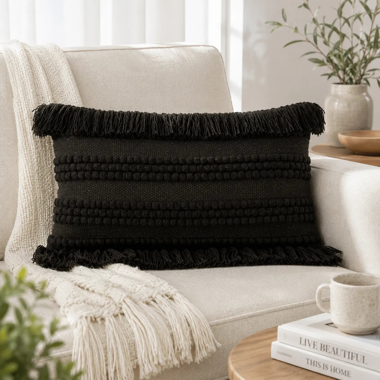 Dark fringe - Premium Lumbar Cover 12x20