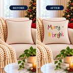 CHRISTMAS CUSHION COVERS
  (16X16 INCHES