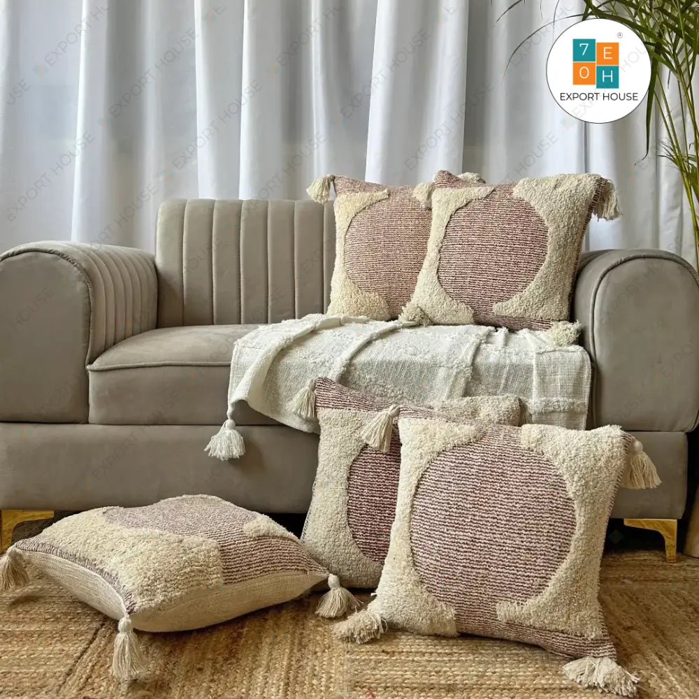 Explore Stylish Designer Cushion Covers for Sofa & Bed | Export House