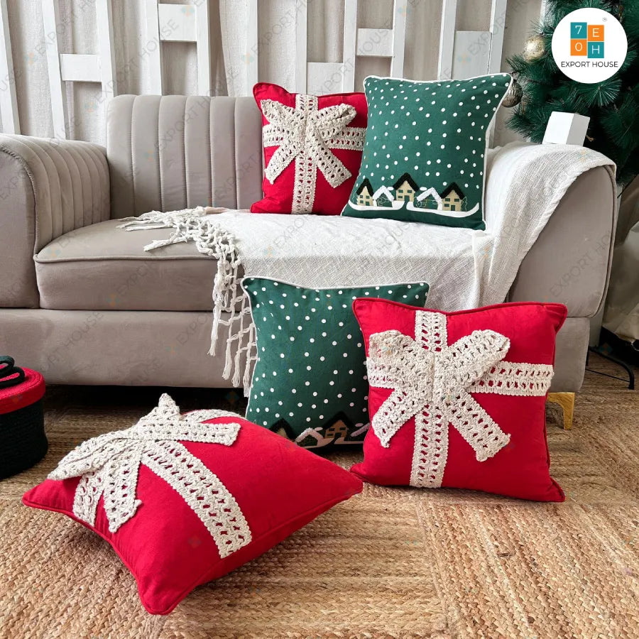 Christmas Cushion cover - Set of 5