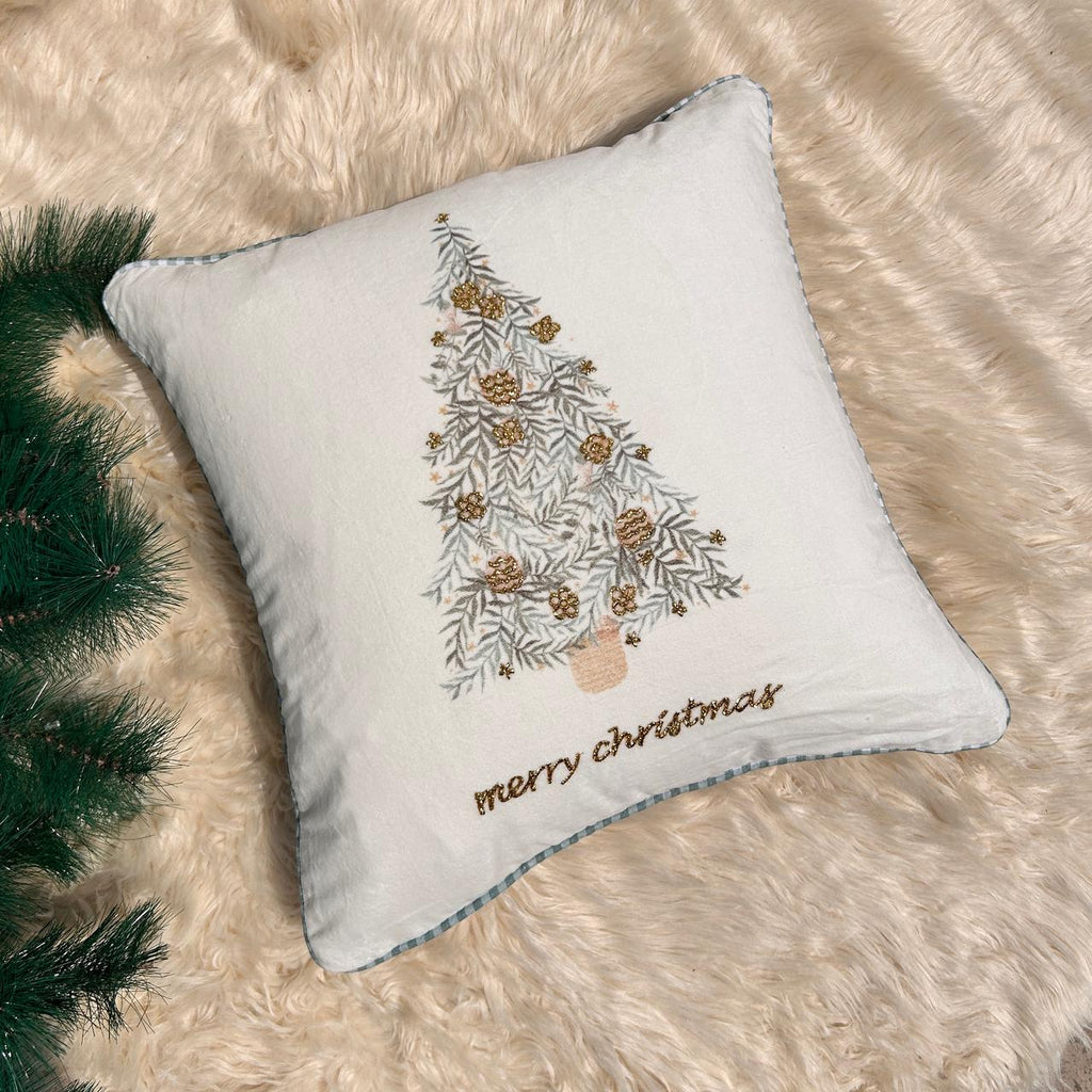 Cotton Printed Cushion Cover, 50cm X 50cm (20" X 20")
