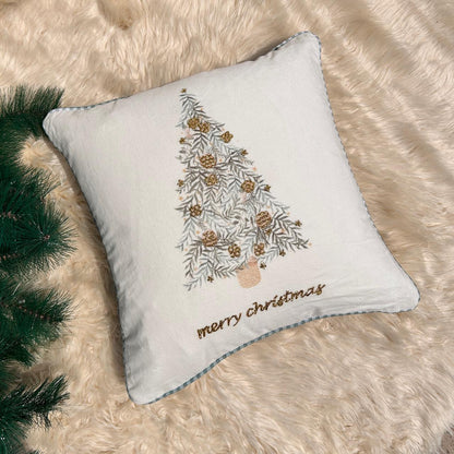 Cotton Printed Cushion Cover, 50cm X 50cm (20" X 20")