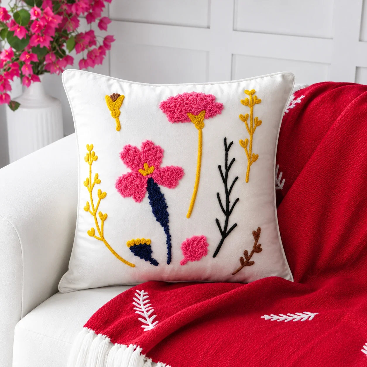 Peach petal - Cushion Cover