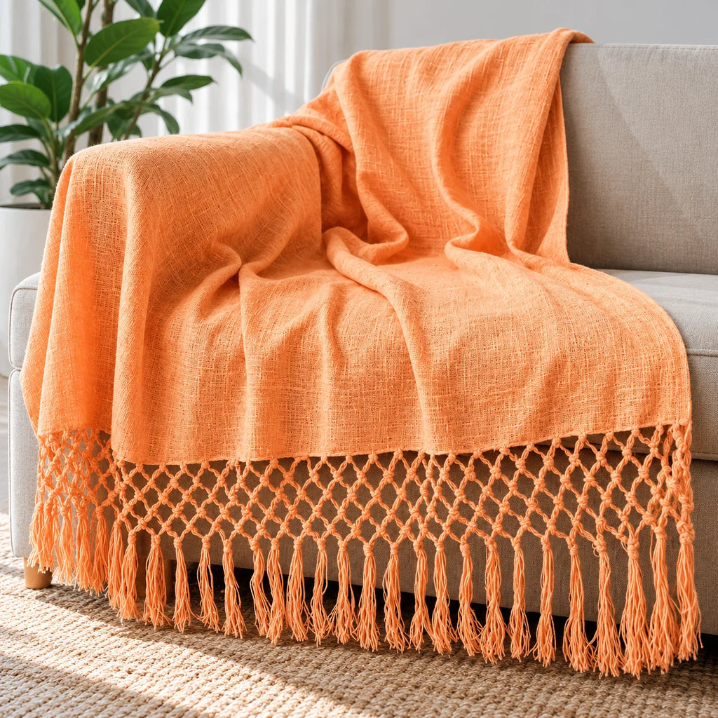 Throw Soft Peach