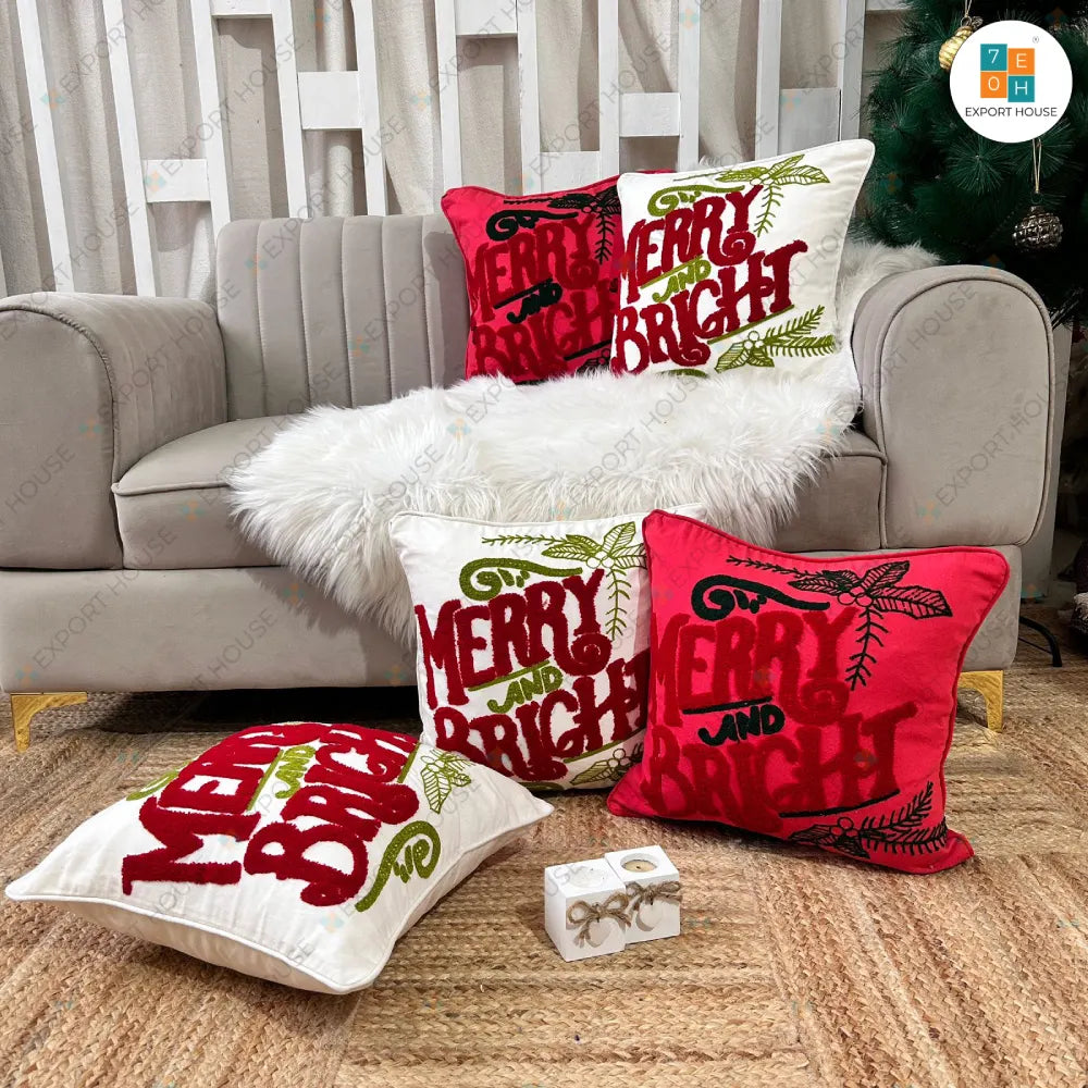 Christmas Cushion cover - Set of 5