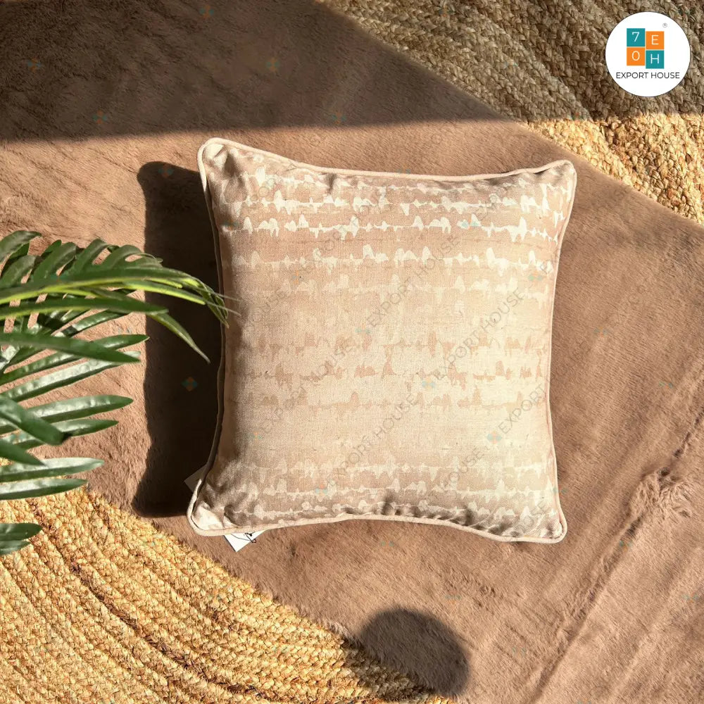 Cotton Printed Printed Cushion Cover, Size:40cm X 40cm (16" X 16")