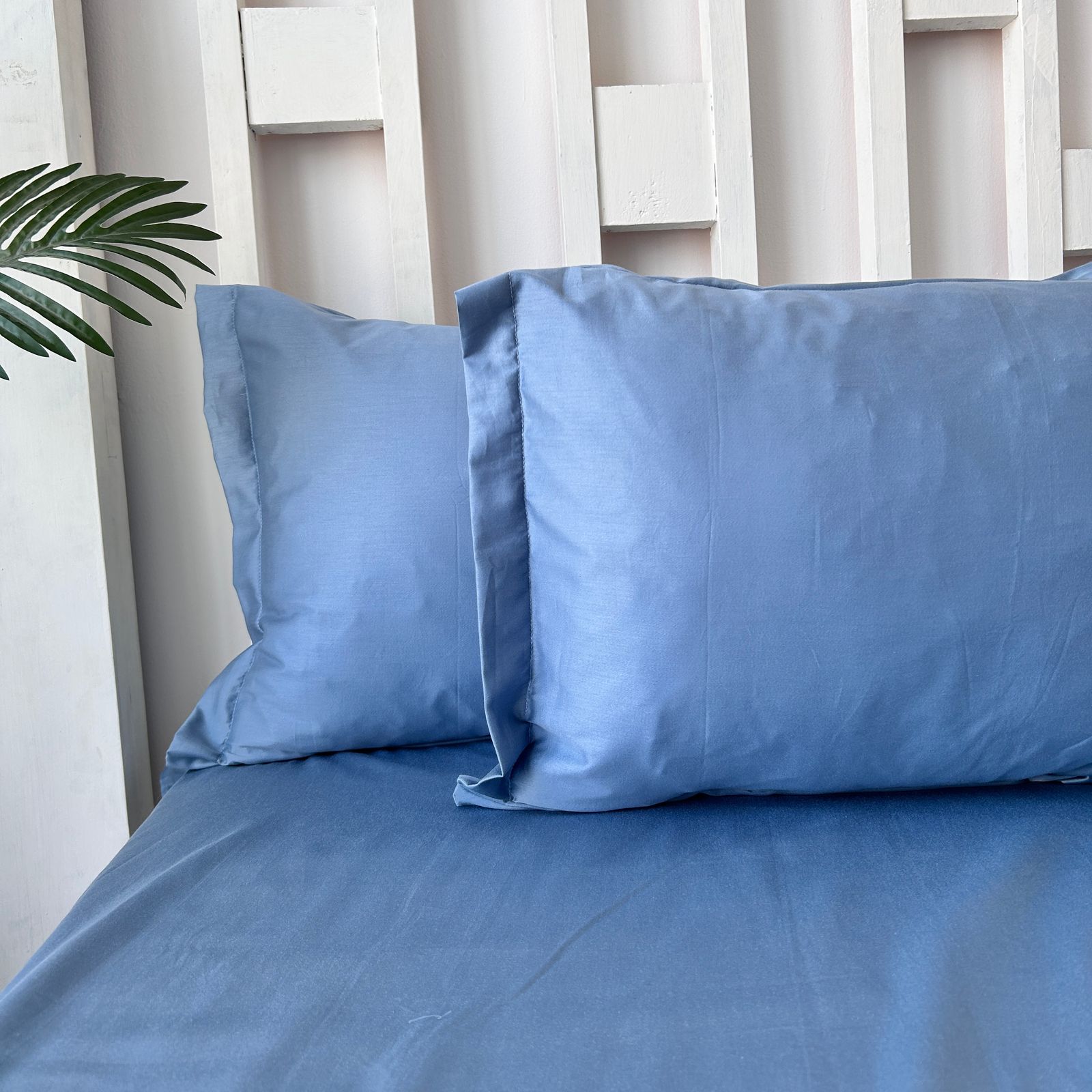 Plain Cotton Bedsheet with 300 Thread count