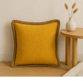 Mustard Elegance Jute Lace