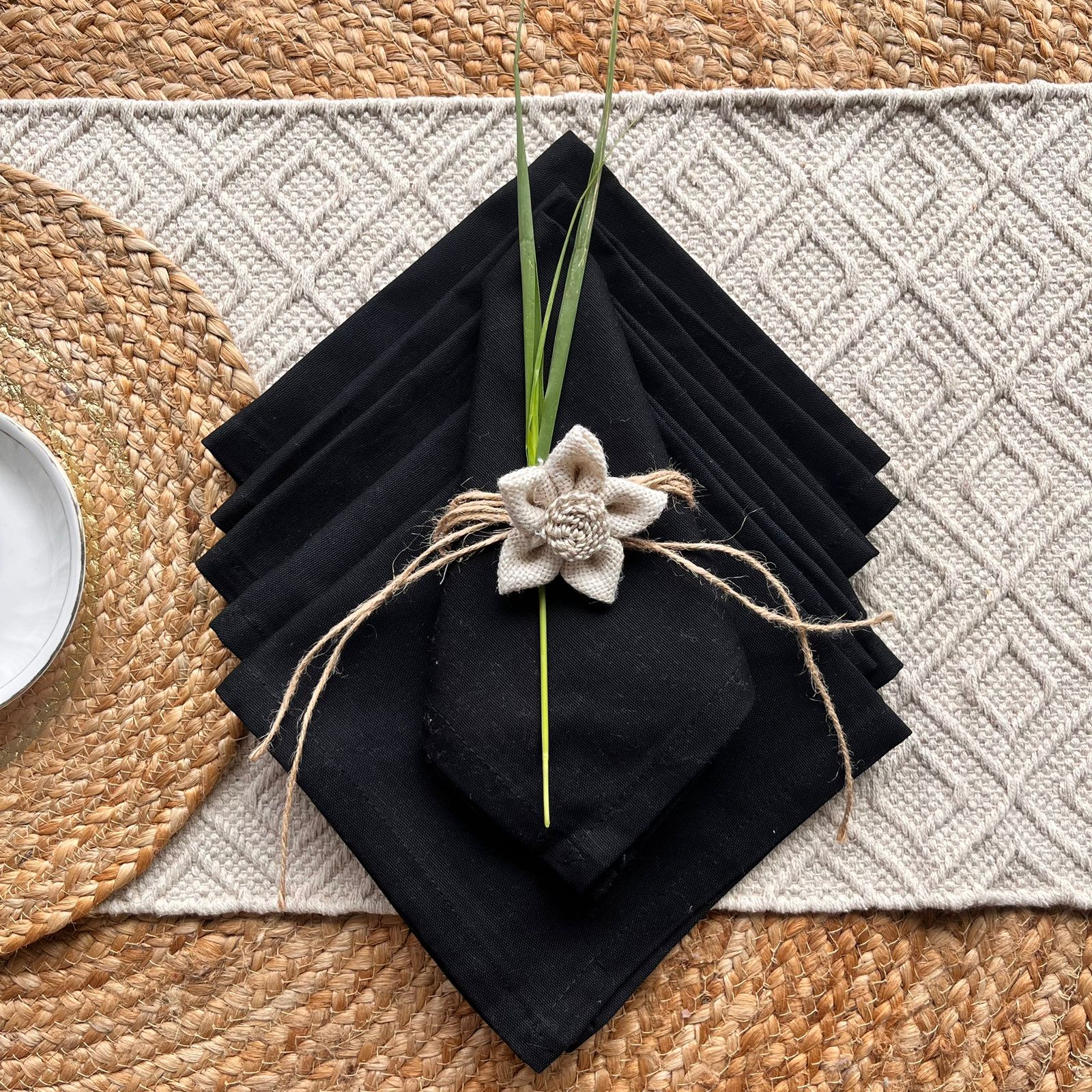 napkins Material: Cotton in just Rs. 350.00, (Napkins by Export House )