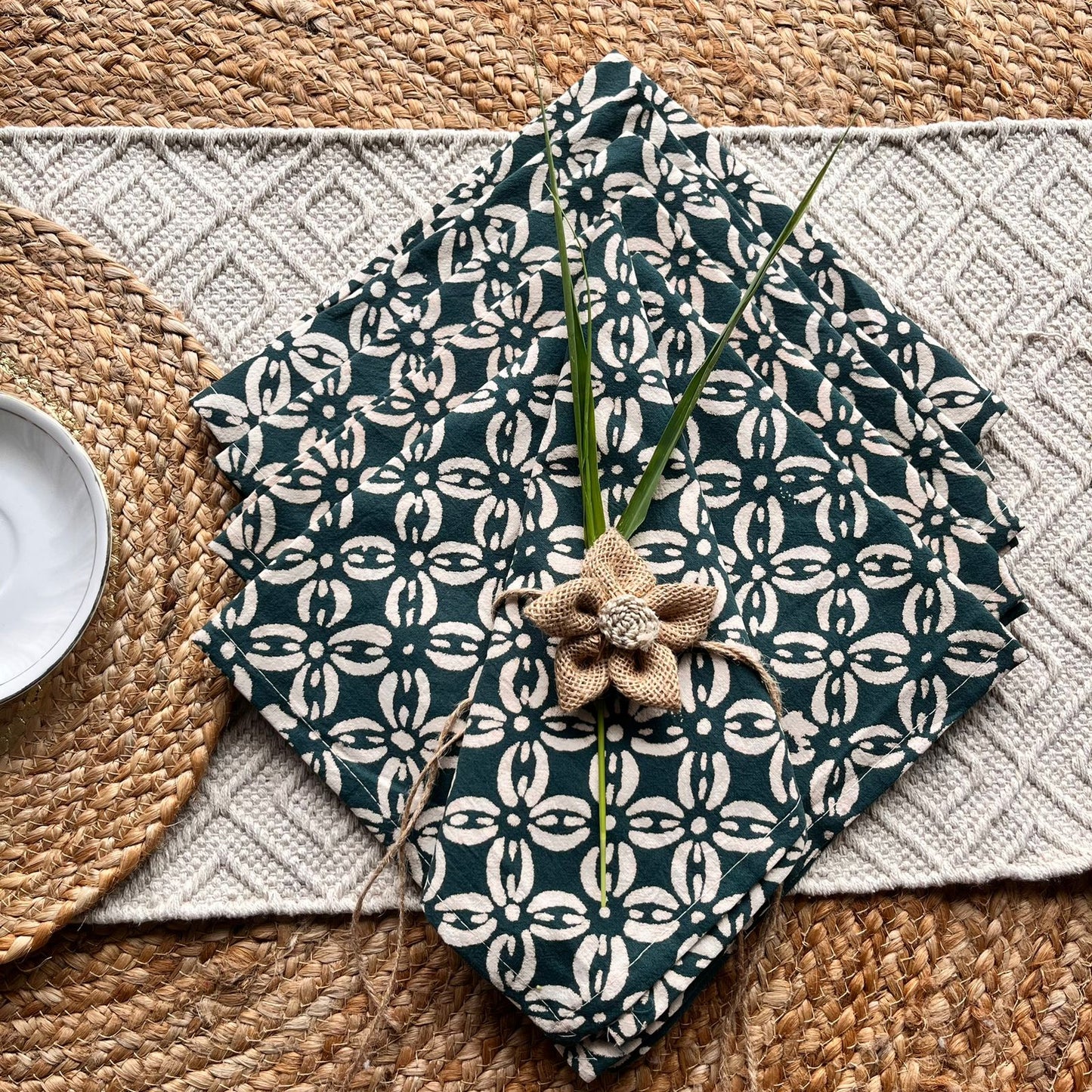 napkins Material: Cotton in just Rs. 350.00, (Napkins by Export House )