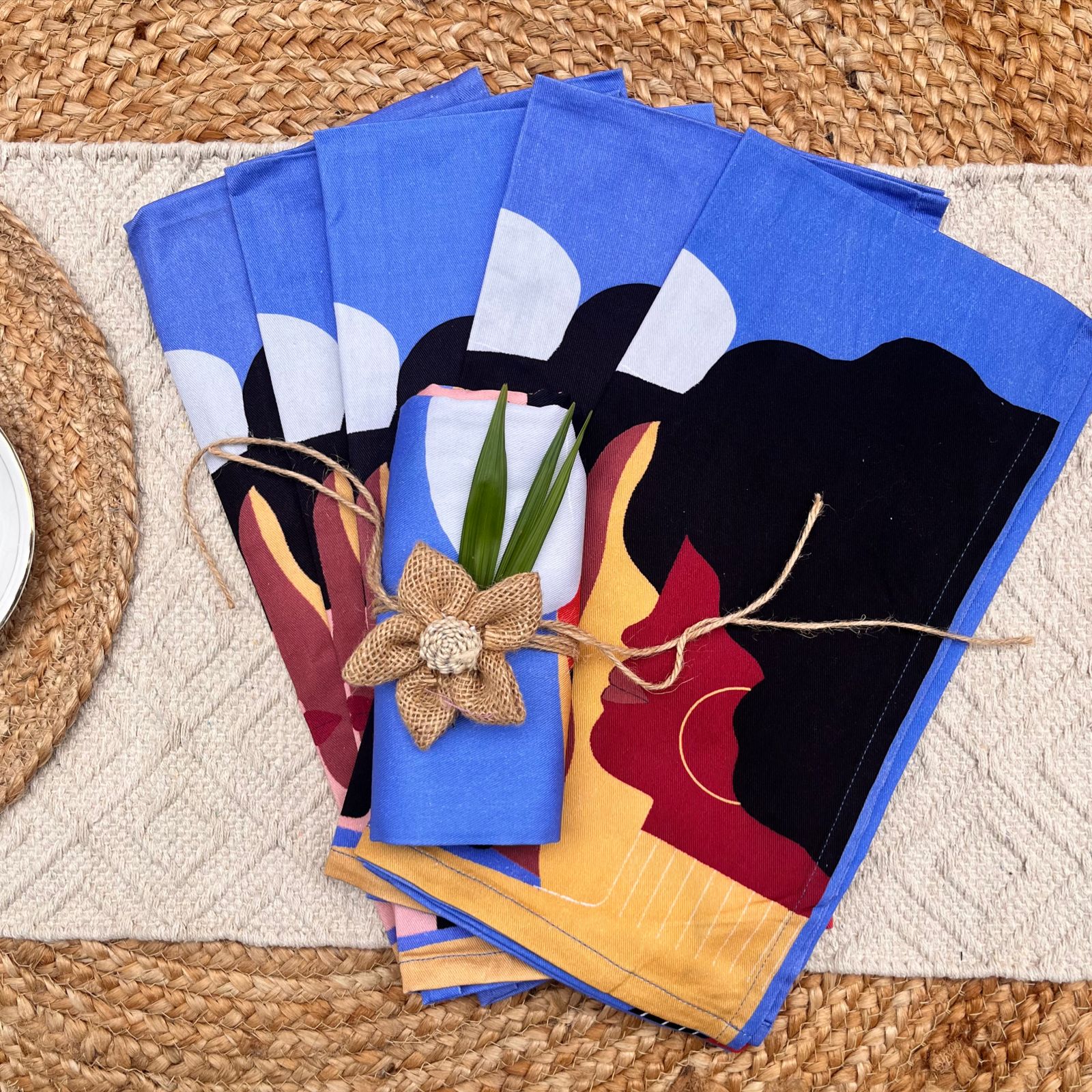 Tea Towel in just Rs. 650.00, (Tea Towel - Set of 6 by Export House )