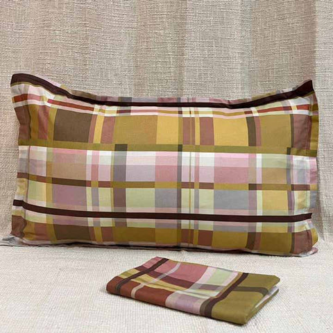 Pillow Covers Size: 43cm x 68cm (17" x 27") Material: Cotton in just Rs. 500.00, (Pillow Covers 17x27 by Export House )