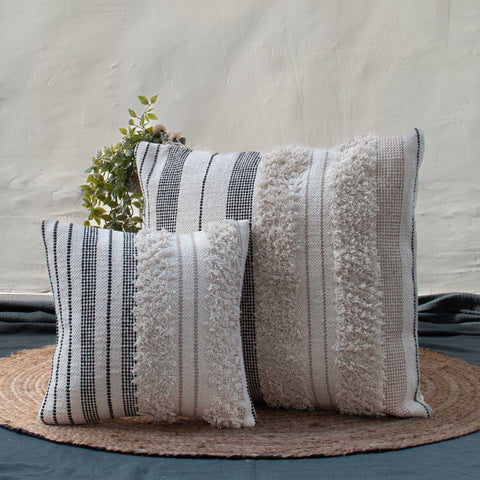 Boho Cushion Cover Size: 40cm X 40cm (16" X 16"), 60cm X 60cm (24" X 24") Material: Cotton Style: Boho in just Rs. 400.00, (Premium Cushion Cover by Export House )
