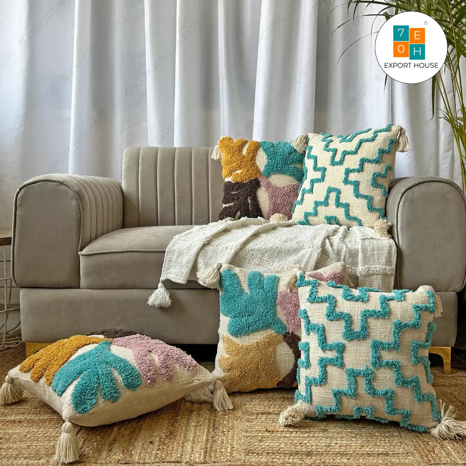 Export House: Cushion Covers for Sale Online in India