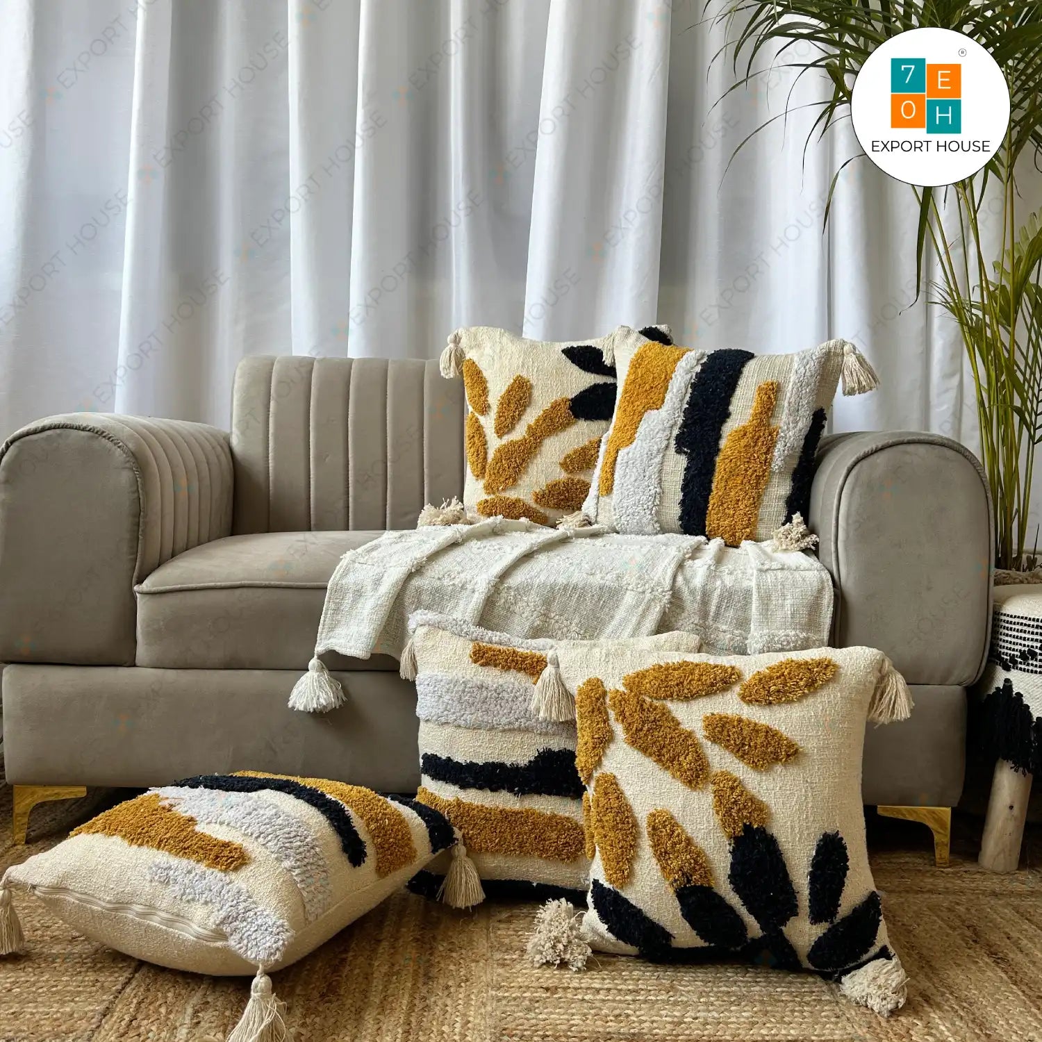 Buy Cushion Covers Online | Export House India