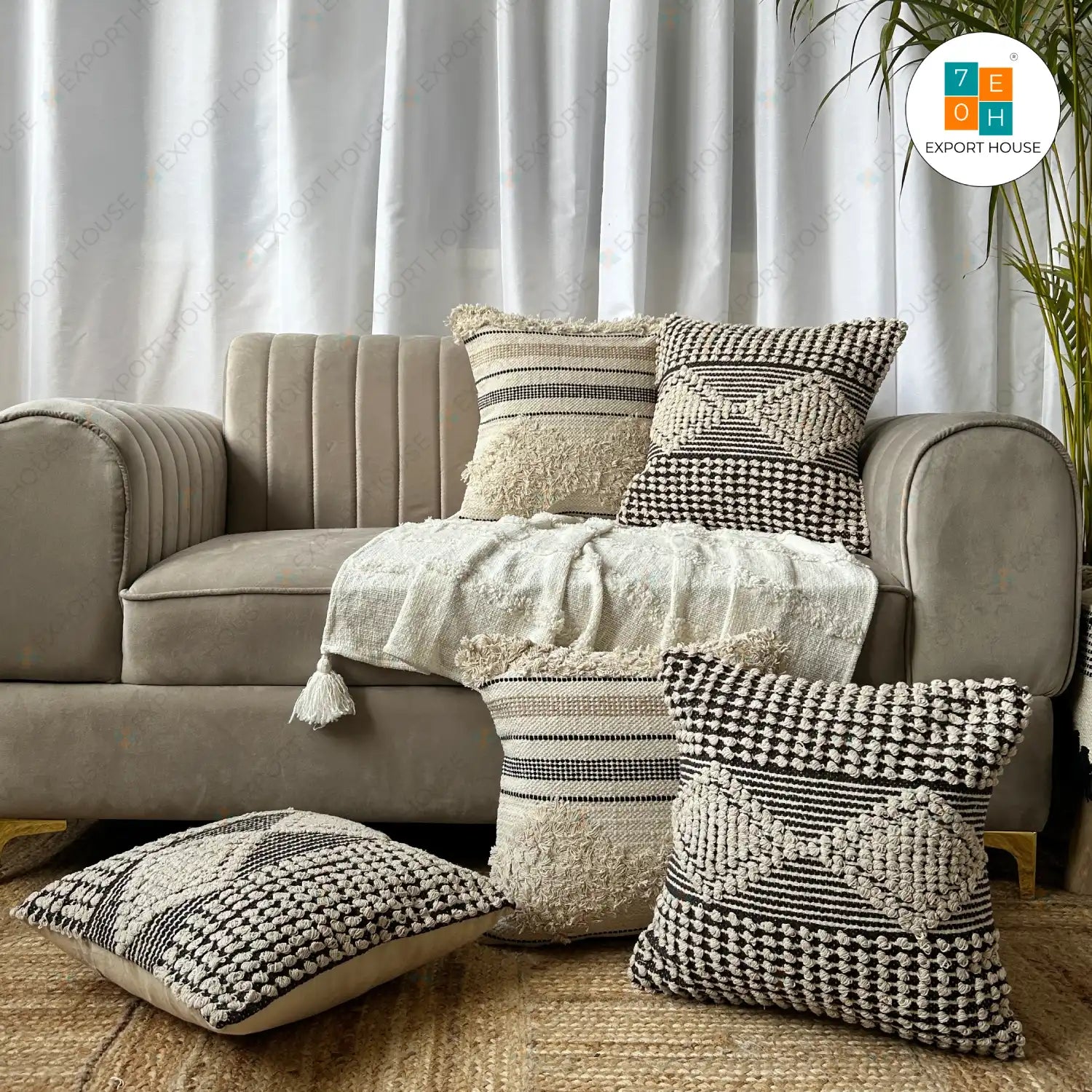 Export House: Trendy Cushion Cover Set of 5